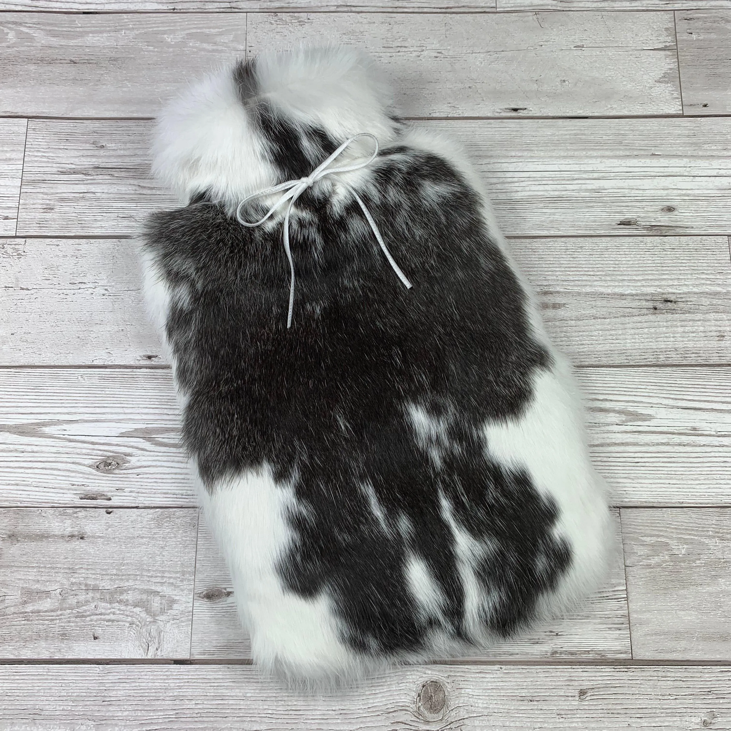 Rabbit Fur Luxury Hot Water Bottle | Furry Hot Water Bottle by The Fur Hot Water Bottle Company