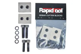 Rapid Tool ERC-16 Rebar Cutter Replacement Cutter Block Kit