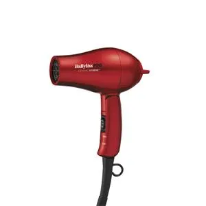 Red Hairdryer Ceram #BAB053C - 1000WATTS