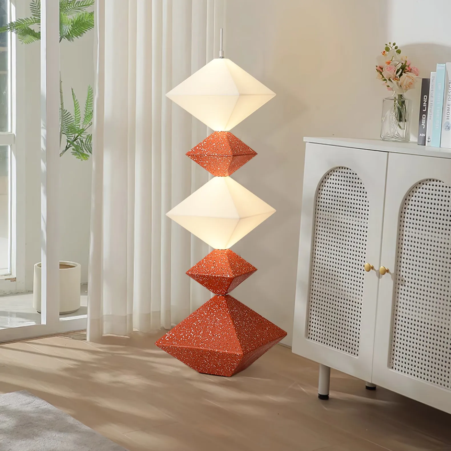 Rhombus Cube Floor Lamp