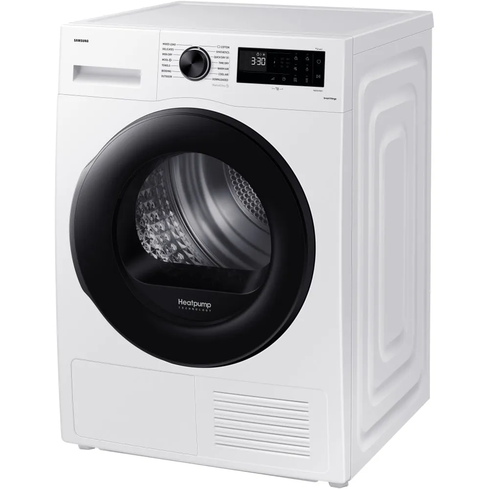 Samsung DV90CGC0A0AEEU 9kg Heat Pump Tumble Dryer - White