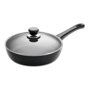 SCANPAN Classic 11in Ceramic Titanium Saute Pan with Lid