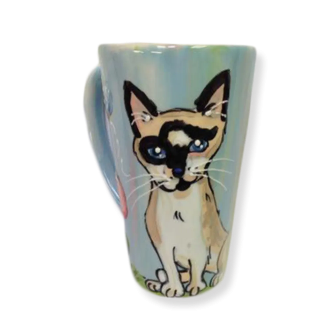 Siamese Cat Latte Mug