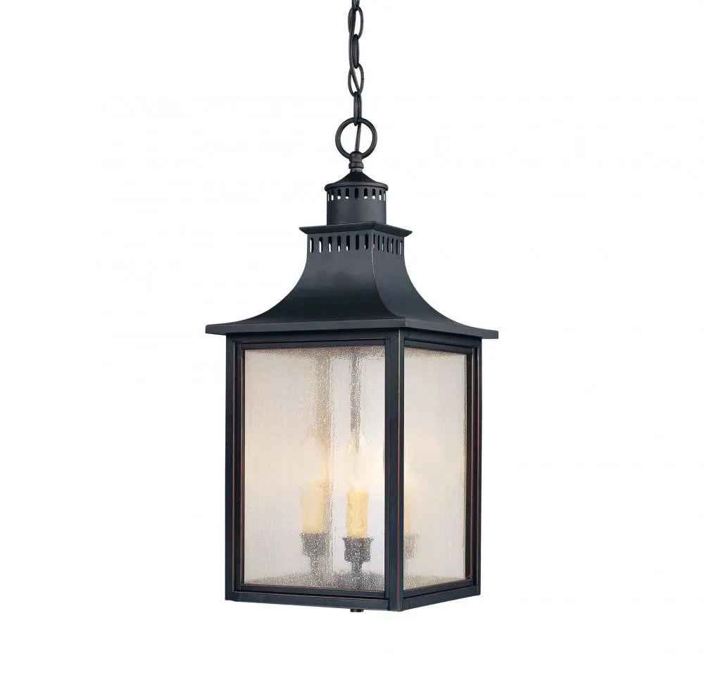 Slate Traditional Outdoor Hanging Lantern