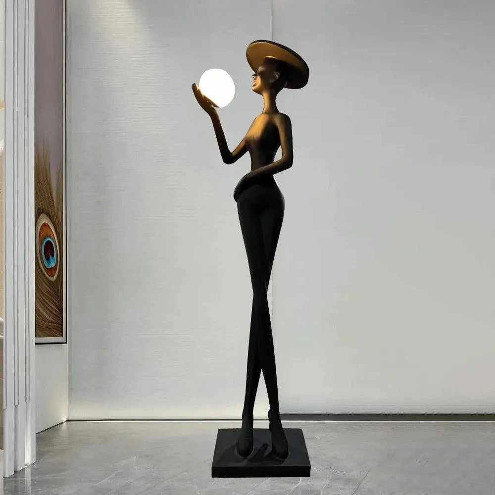 Sophia Elegance Sculpture Floor Lamp