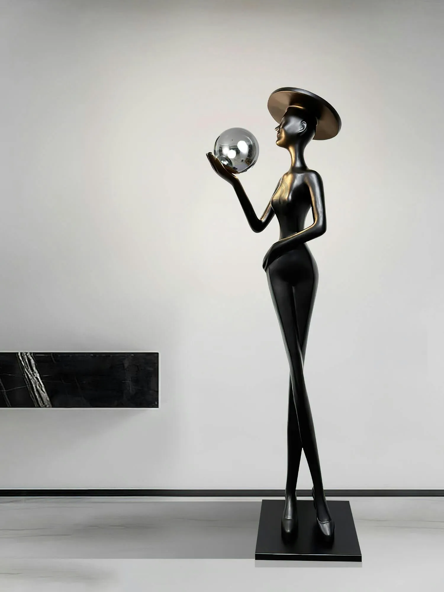 Sophia Elegance Sculpture Floor Lamp