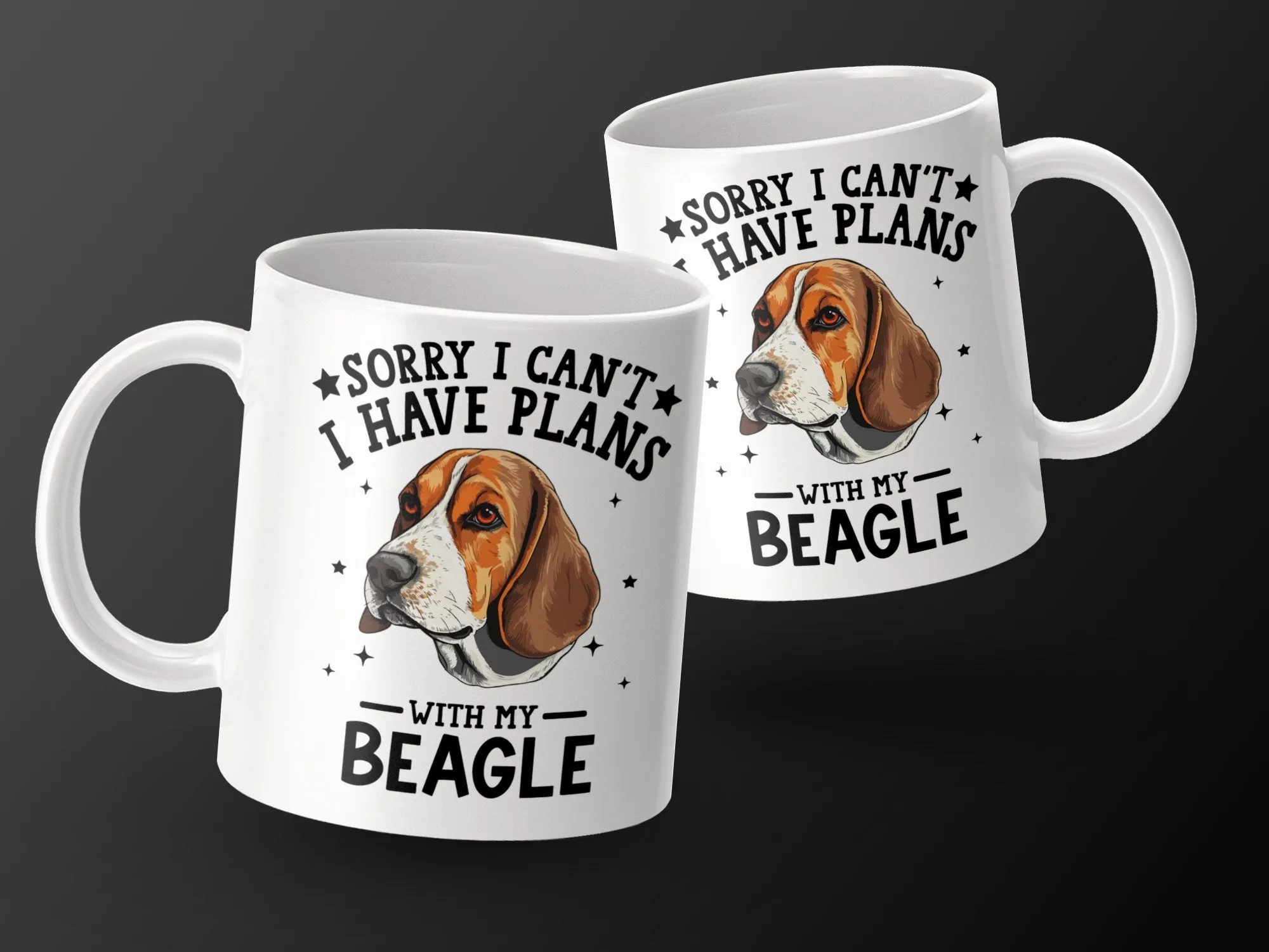 Sorry I Can't I Have Plans With My Beagle Mug