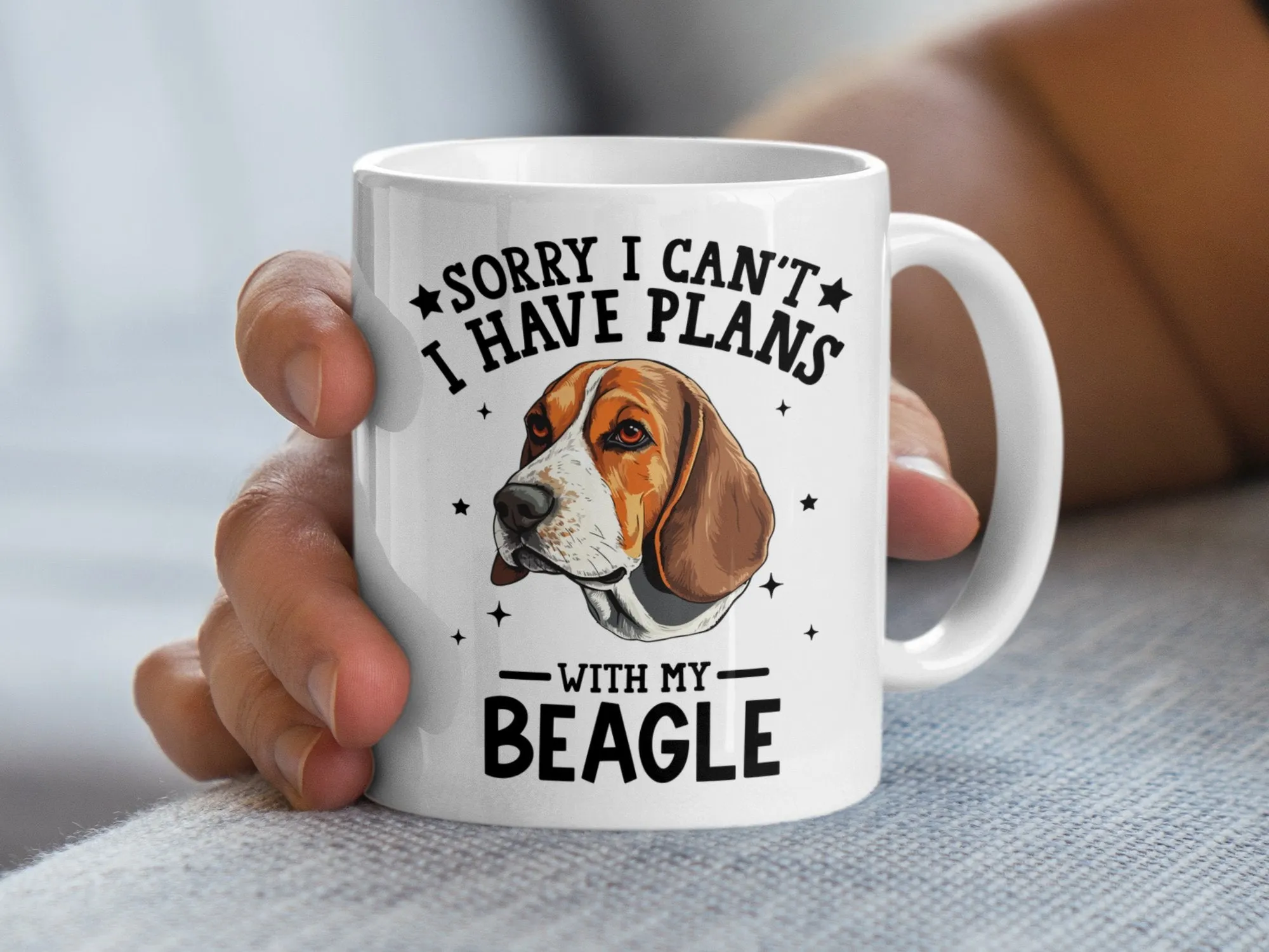 Sorry I Can't I Have Plans With My Beagle Mug