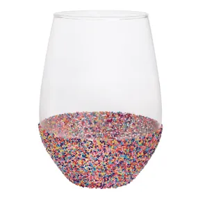 SPRINKLE JUMBO WINE GLASS