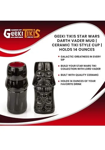 Star Wars Darth Vader Geeki Tikis Mug