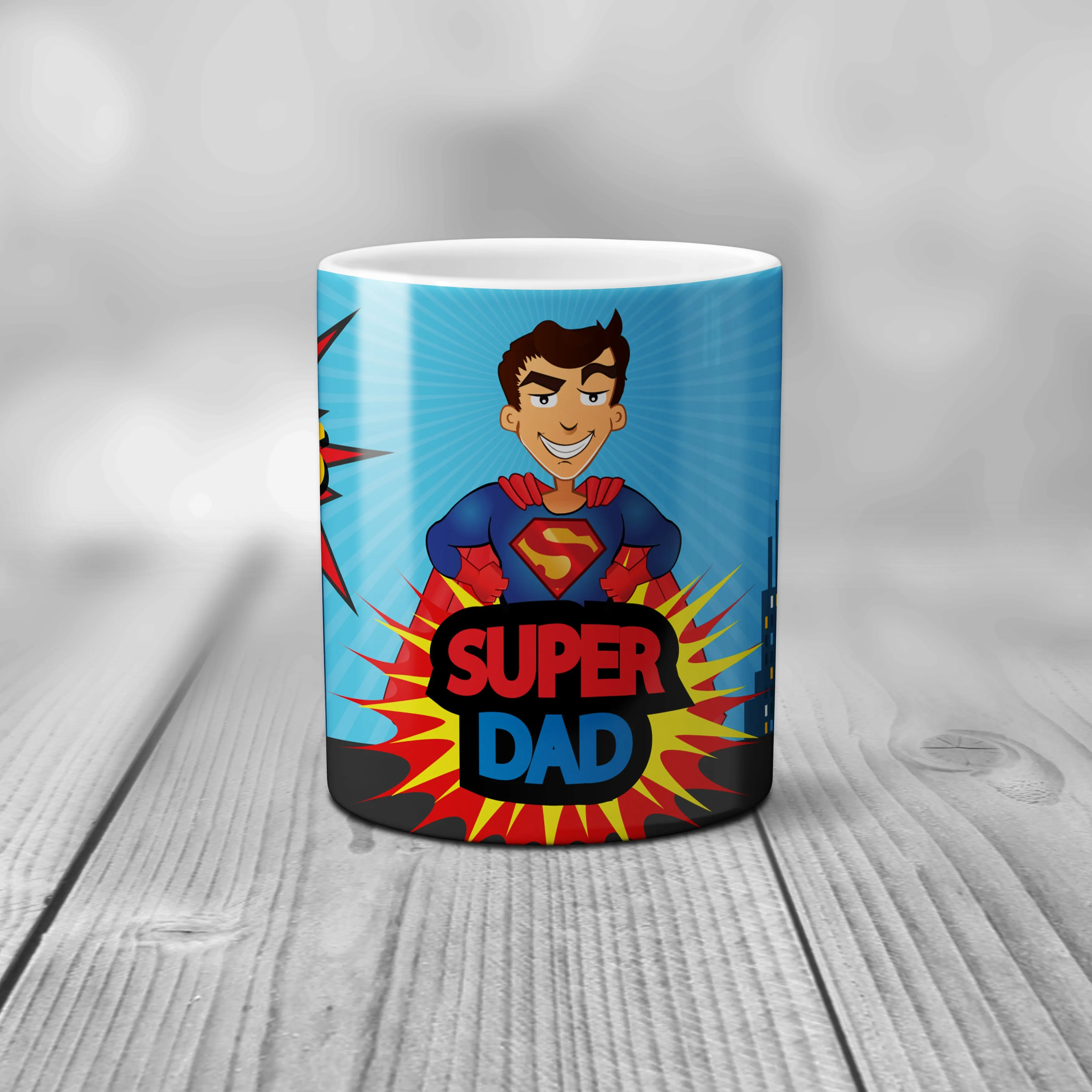 Super Dad Father's Day Mug