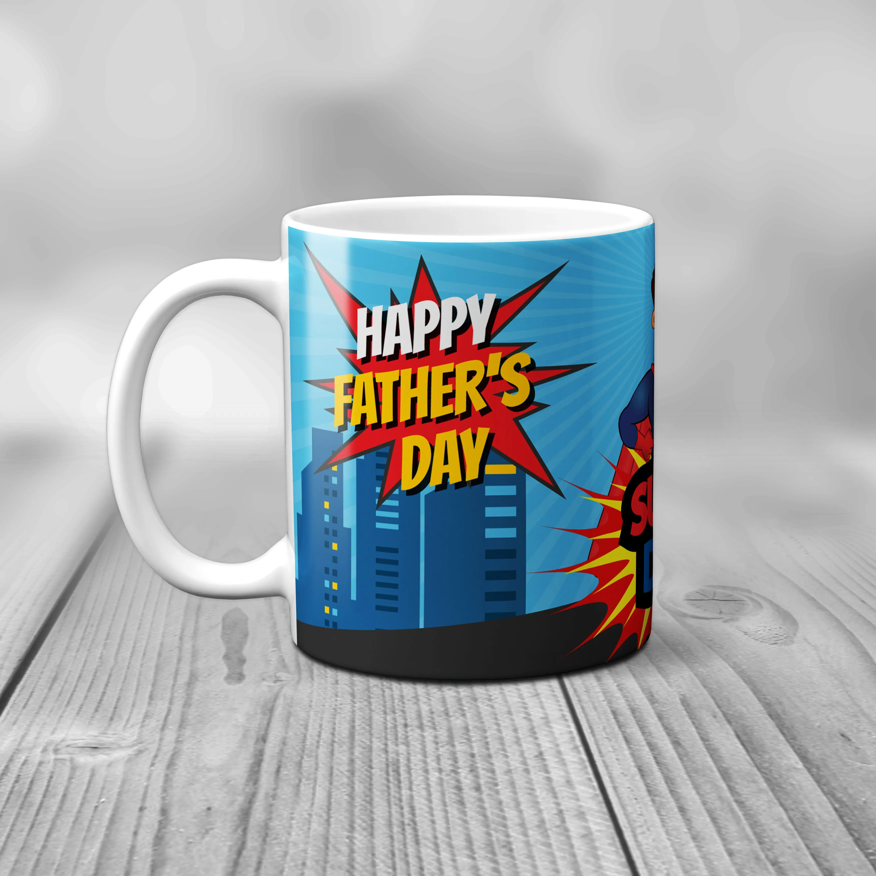 Super Dad Father's Day Mug