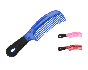 Tahoe Tack Horse Grooming Soft Grip Mane and Tail Comb Available in Three Colors