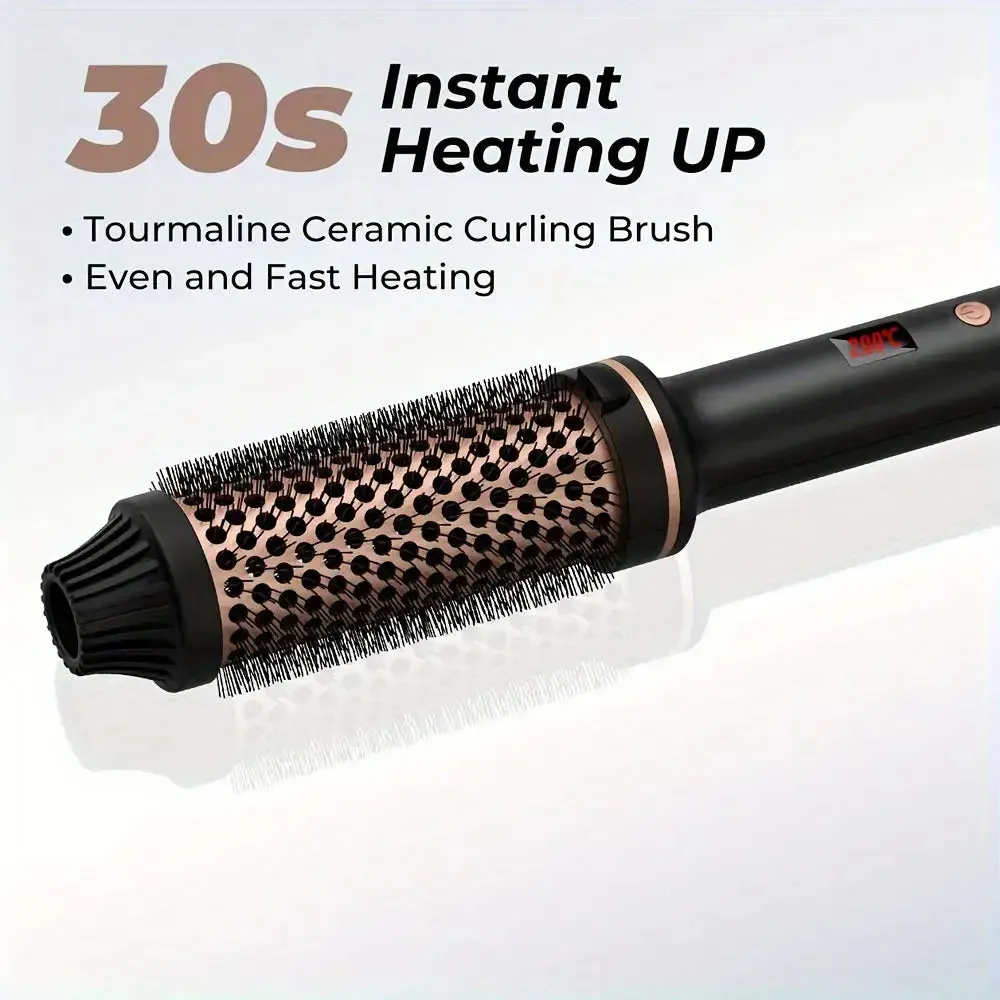 Thermal Brush - Hair Straightener Spinning Brush - Rotating Hot Air Styler