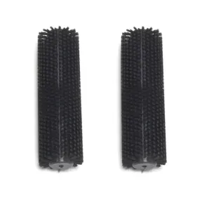 Tornado® 9" Black Standard Floor Scrubbing Brushes (#93171.1) for the 'Vortex 9' CRB Scrubber - Pack of 2