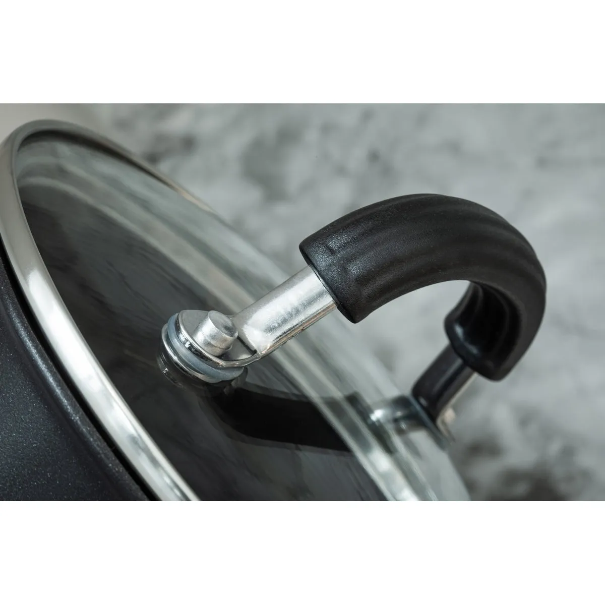 Total Non-Stick Sauteuse Pan & Lid - 28cm