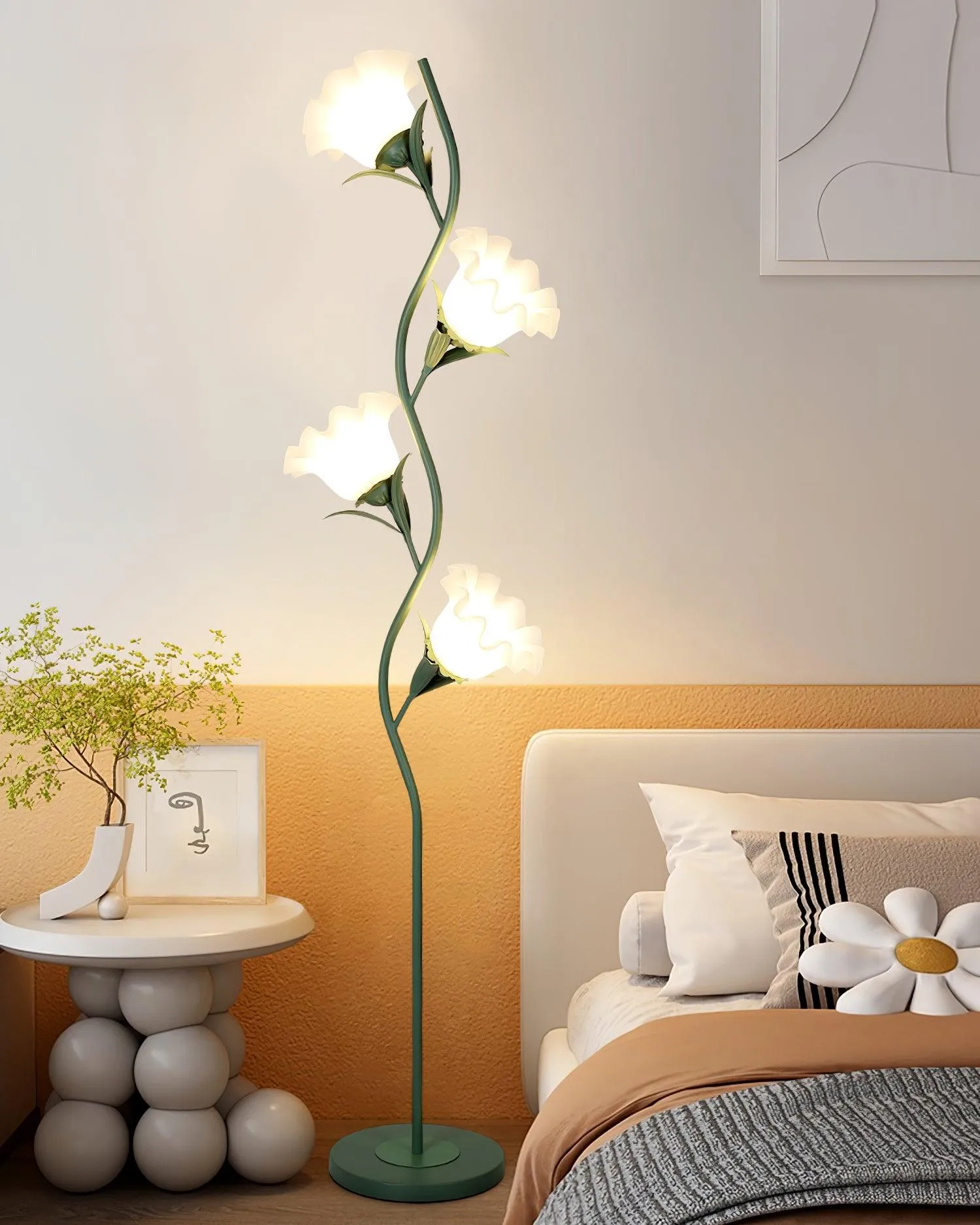 Vertica Flowers Floor Lamp