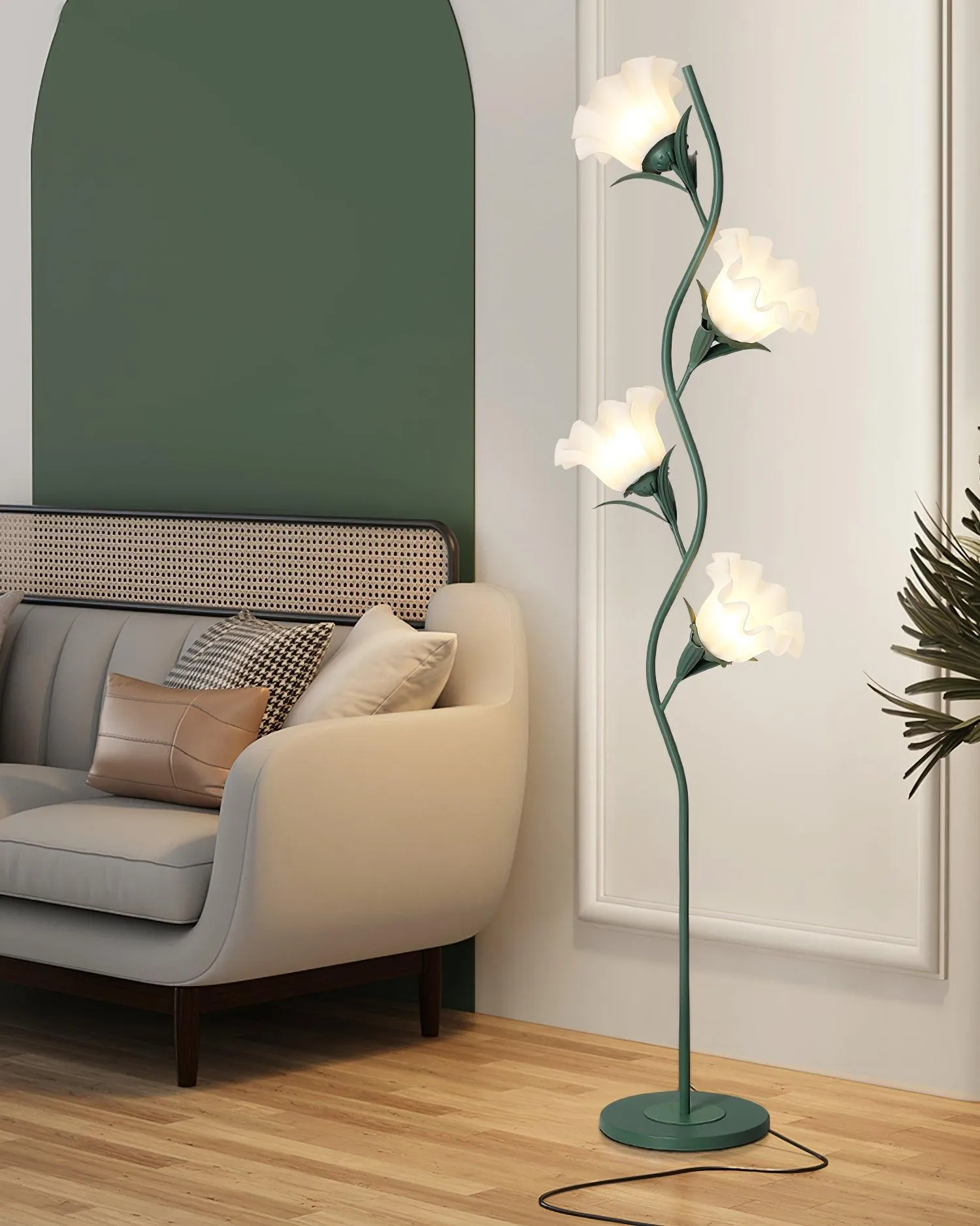 Vertica Flowers Floor Lamp