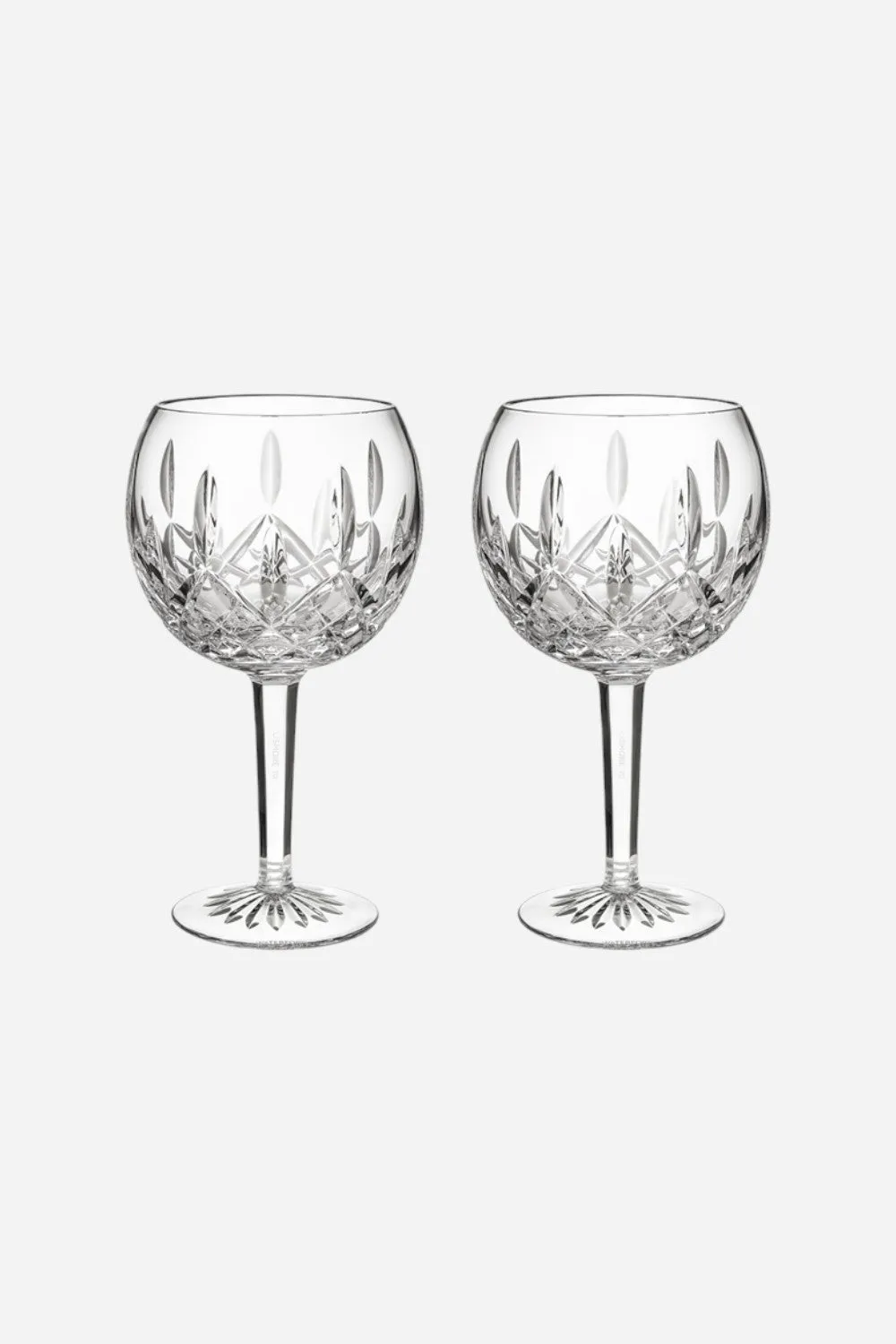 Waterford Lismore Balloon Crystal Wine Glass - Set of 2