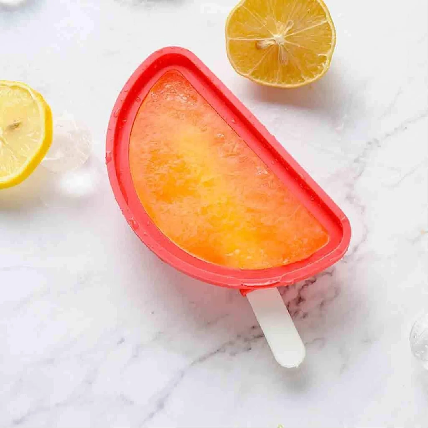 Watermelon Popsicle Molds Ice Cream Mould Silicone Popsicle Mold Ice Pop DIY Kitchen Tool Ice Molds