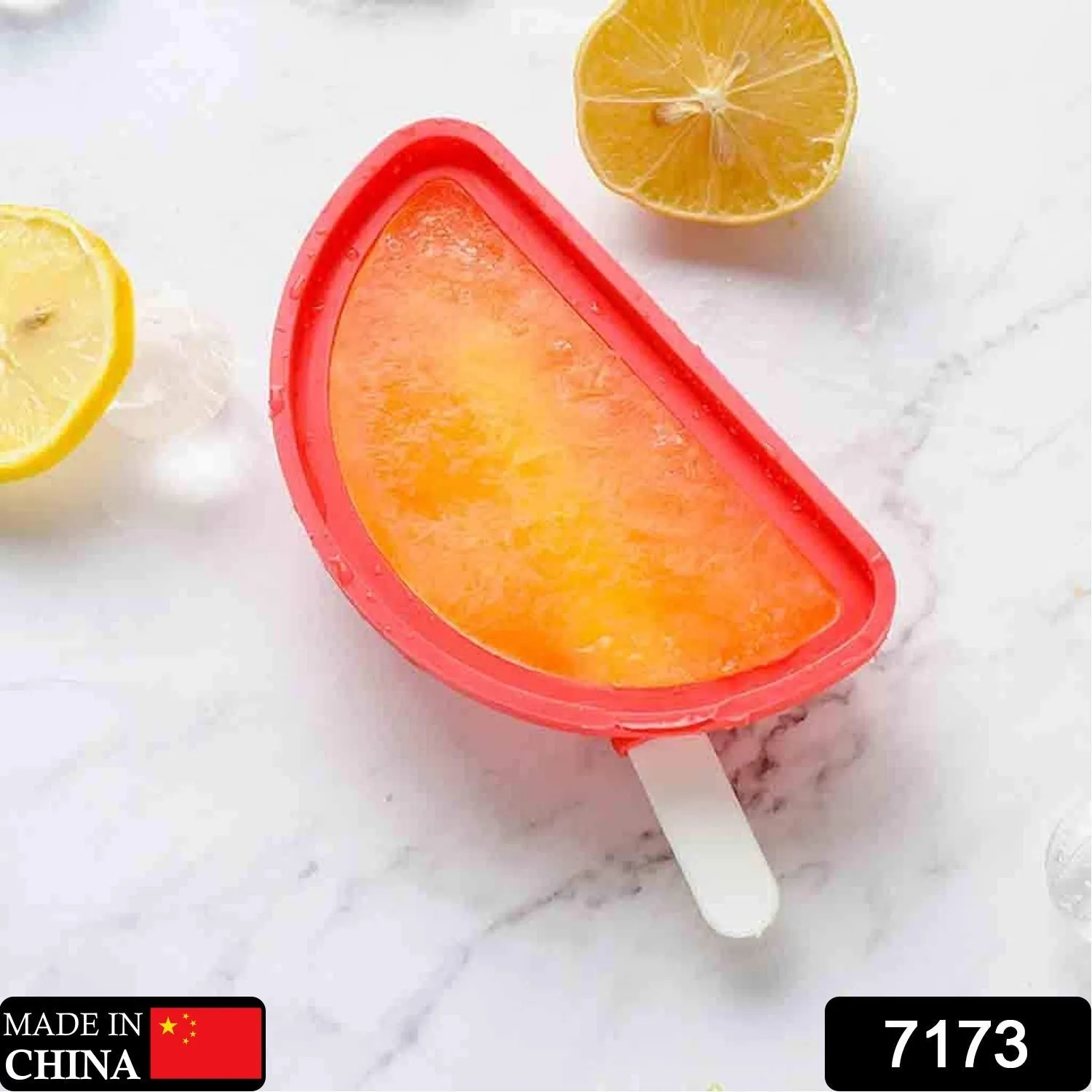 Watermelon Popsicle Molds Ice Cream Mould Silicone Popsicle Mold Ice Pop DIY Kitchen Tool Ice Molds