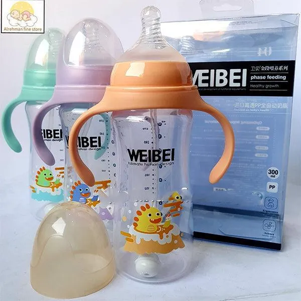 WEIBEI PHASE FEEDING BOTTLE 300ML WBN618