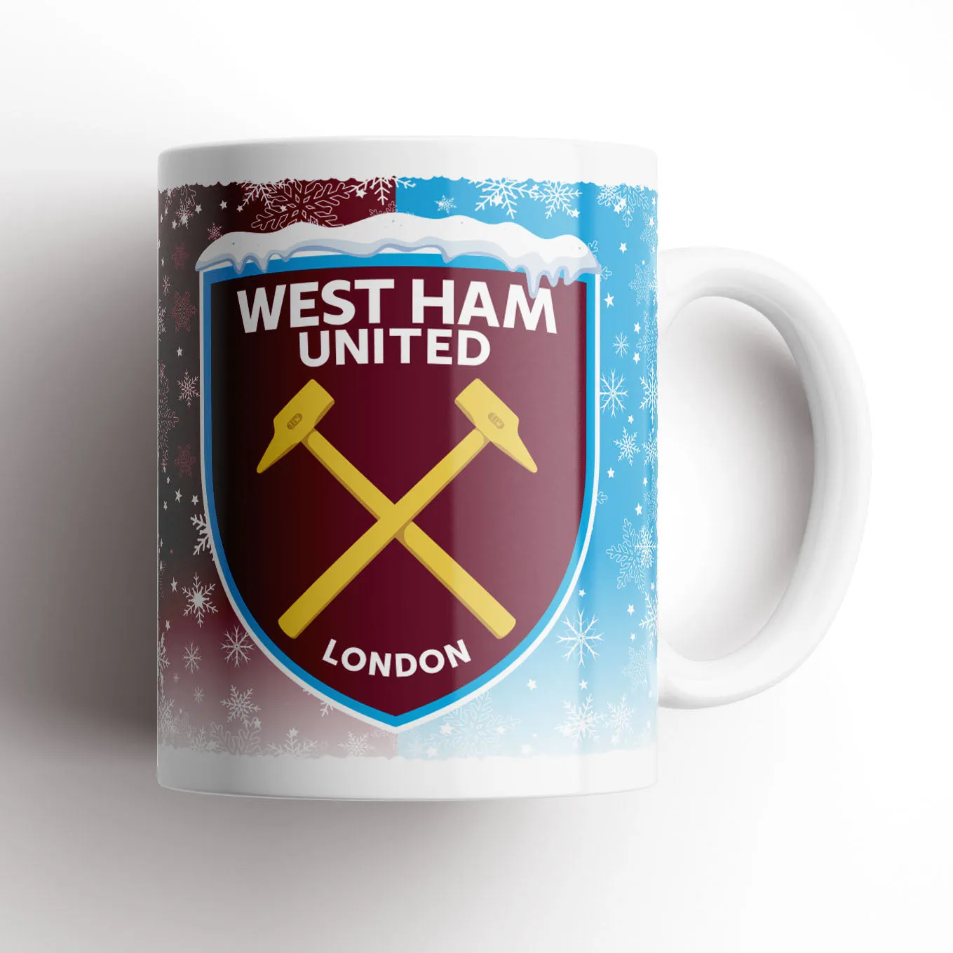 West Ham United Christmas Mug