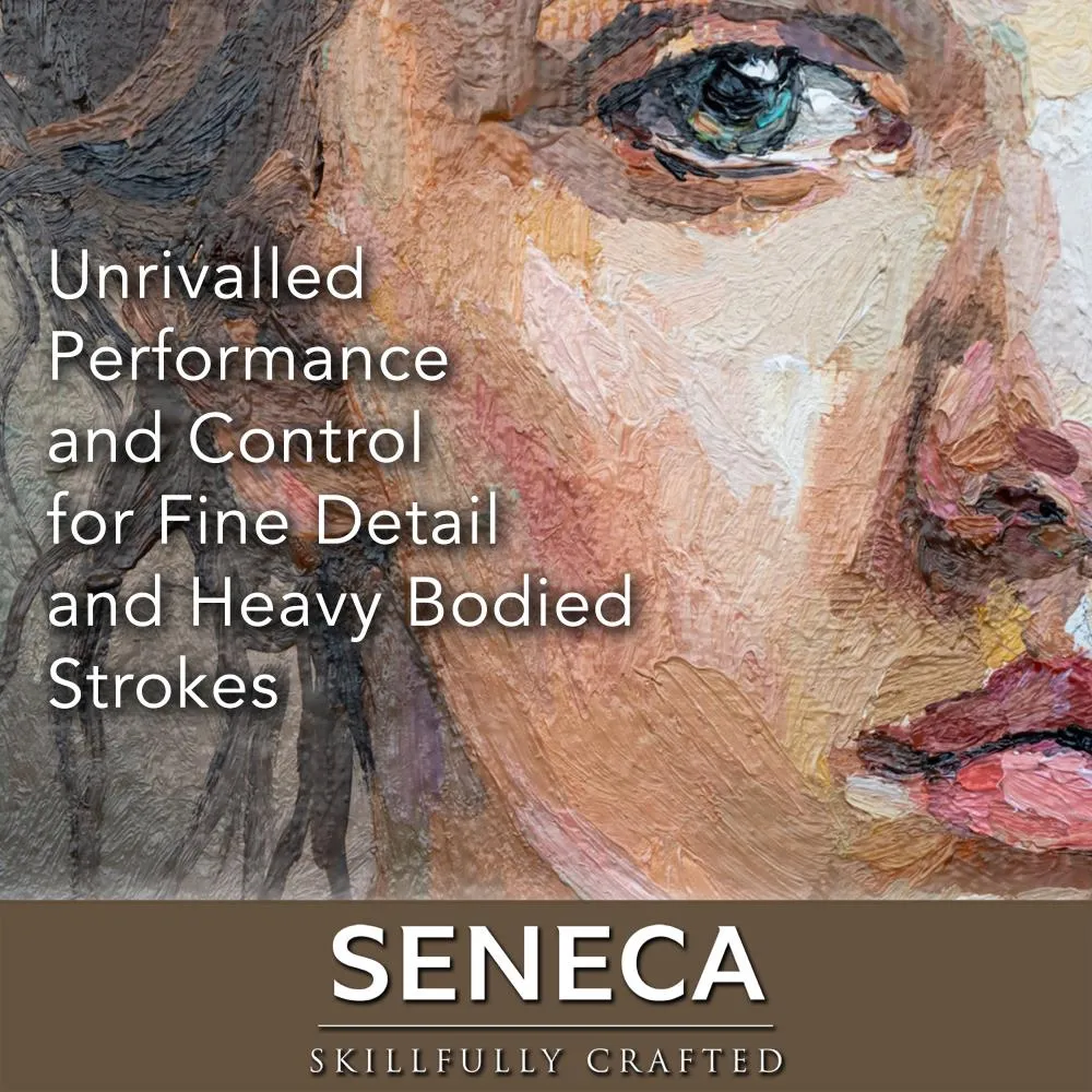 Willow Wolfe Seneca Artist Flat Brush 10