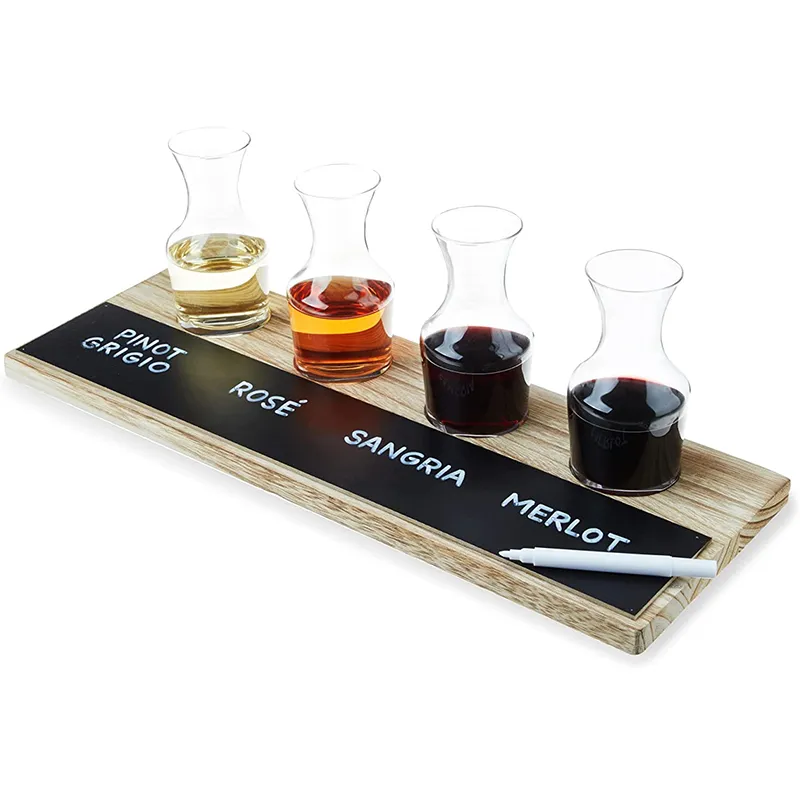 Wine Flight and Carafe Set