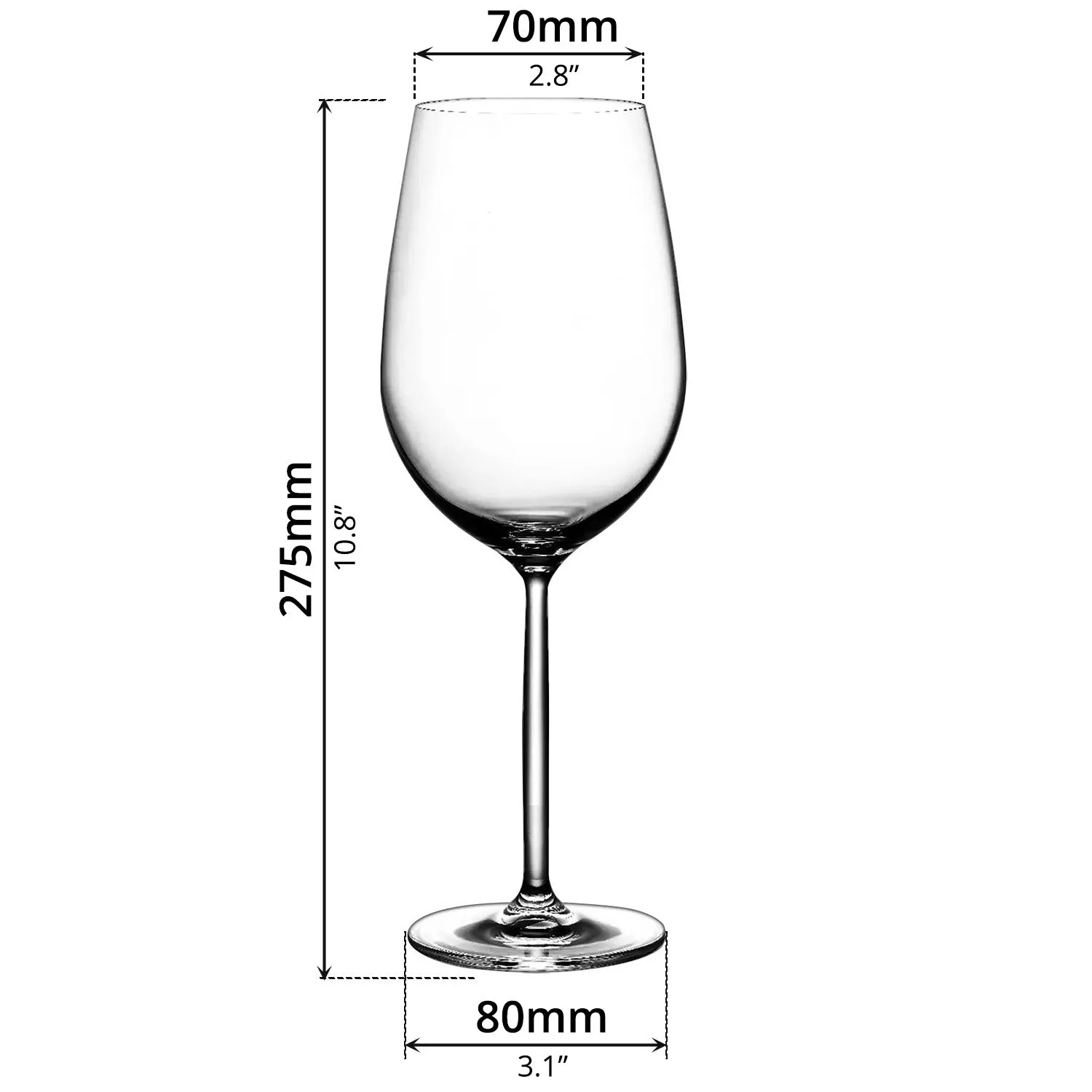 Wine Glass (750ml)