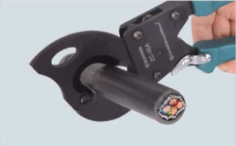 Zupper Ratchet Cable Cutter 36mm (Not for Steel Wire and Hard Copper Wire) | Model : ZUPPER-ZC-36A